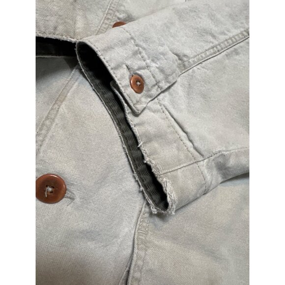 Vtg L.L.Bean Mens READ Barn Utility Jacket Flawed Logo Corduroy Collar Farmcore - Picture 13 of 16